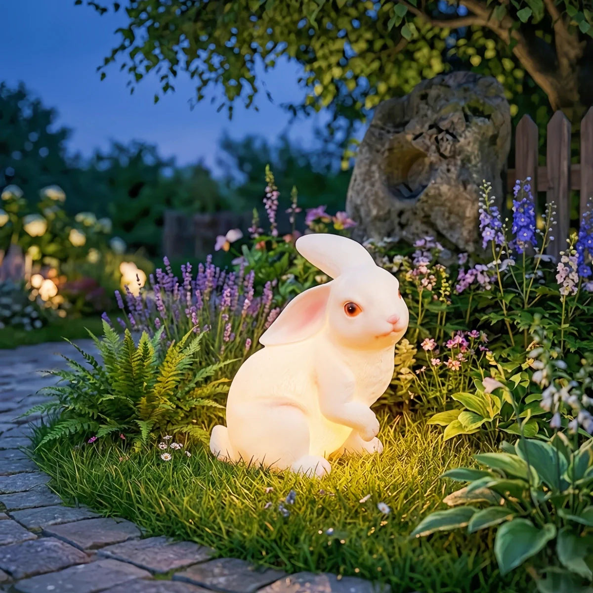 Easter Bunny Lawn Lamp 