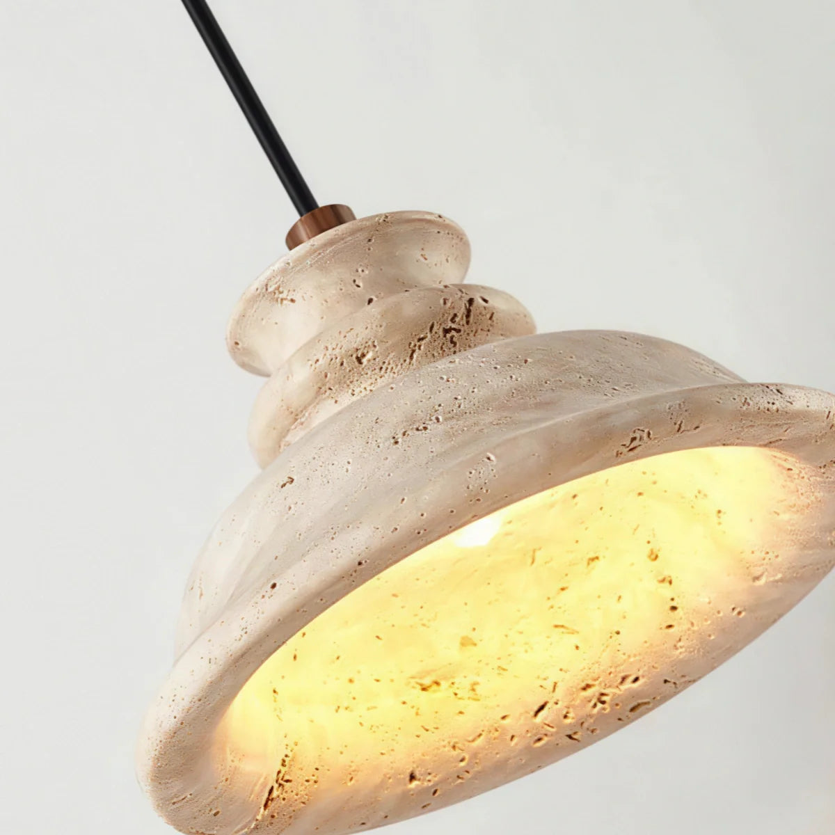 Antizer Modern Travertine Pendant Light