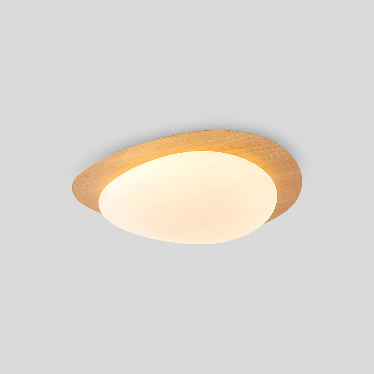 Antizer Pebble Wood Grain Color Ceiling Light