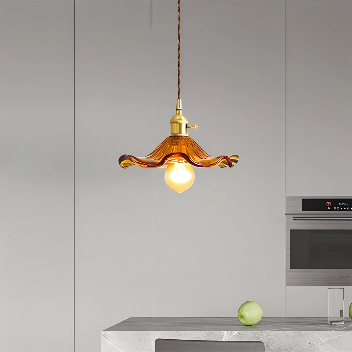 Antizer Nordic Japanese Glass Chandelier for Living Room