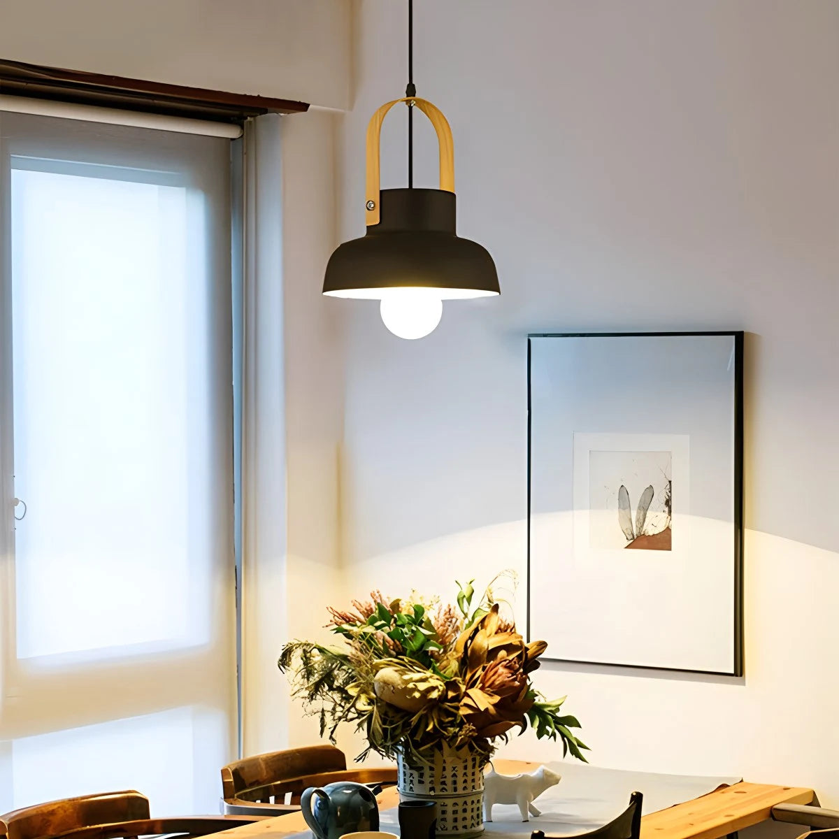Antizer Nordic Macaron Pendant Light for Dining Room Kitchen