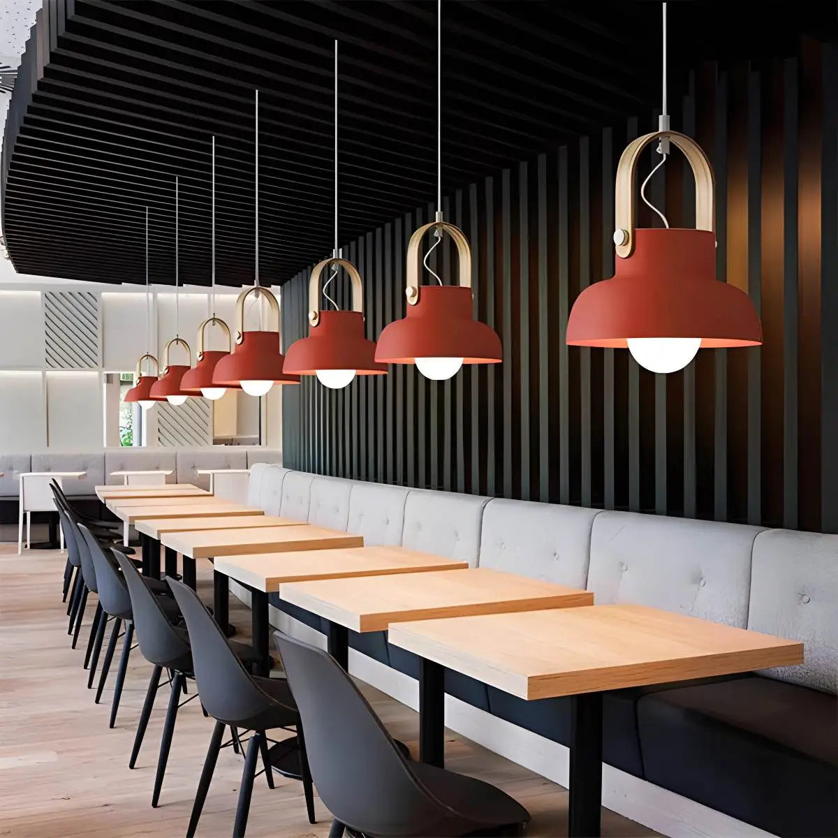 Antizer Nordic Macaron Pendant Light for Dining Room Kitchen