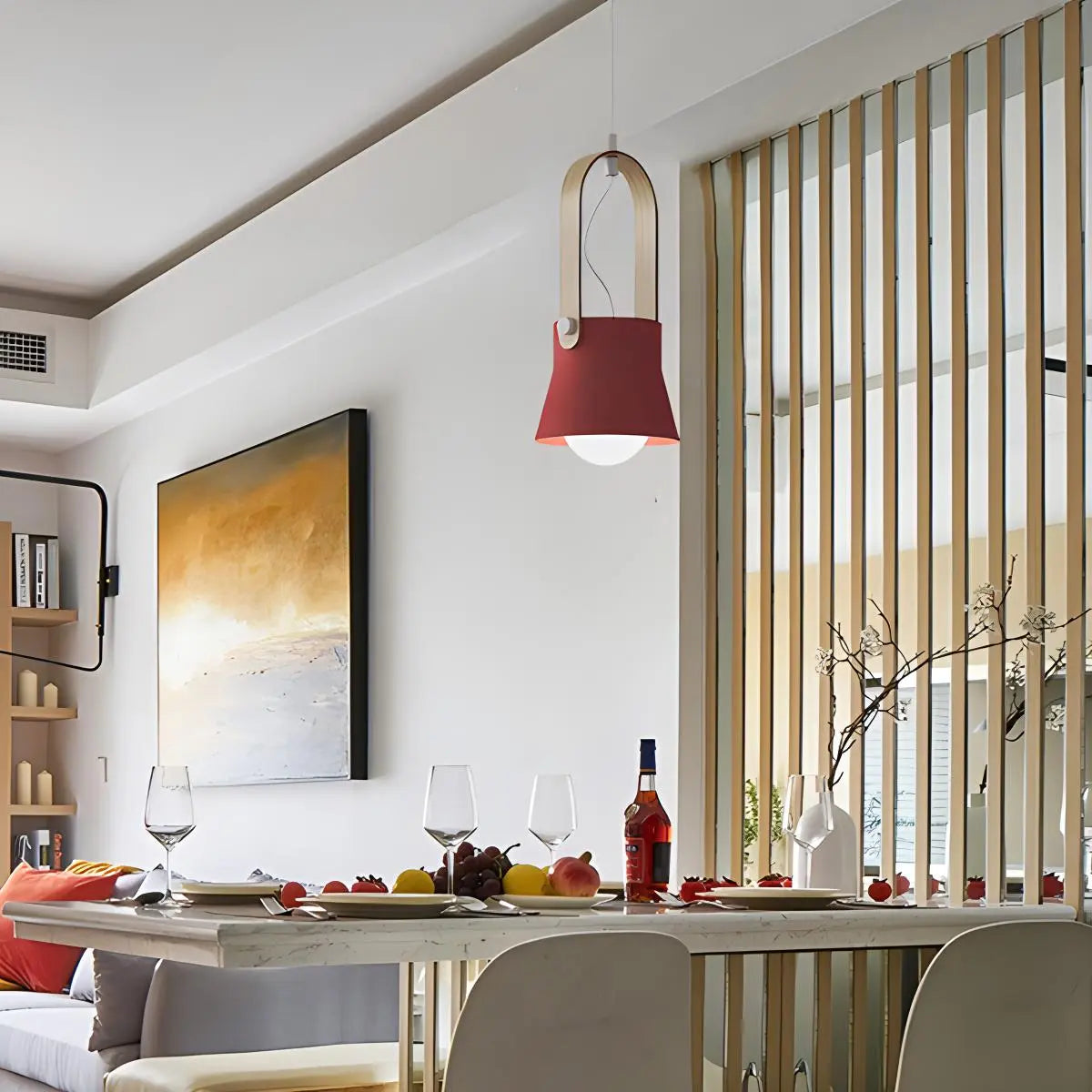 Antizer Nordic Macaron Pendant Light for Dining Room Kitchen