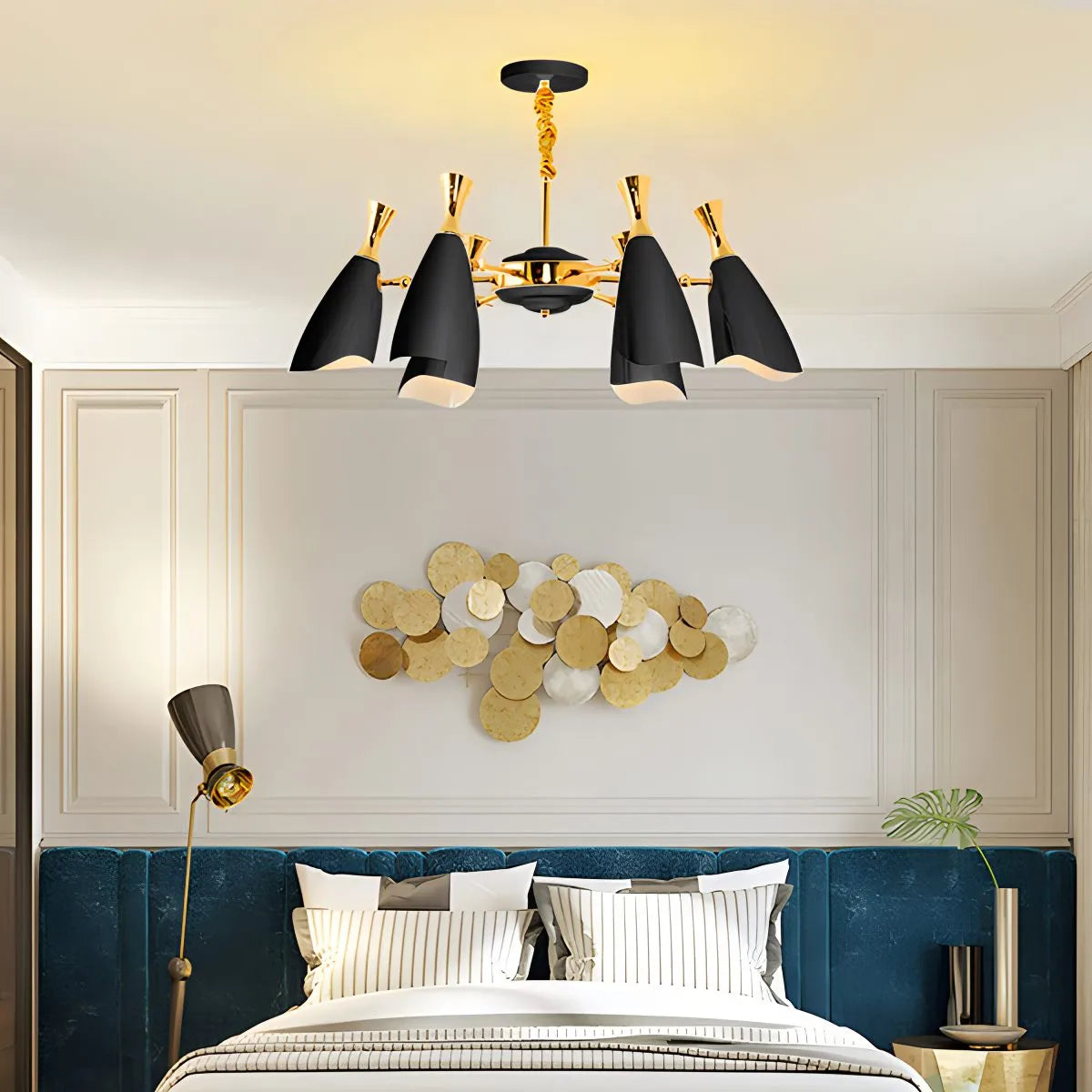 Antizer Nordic Postmodern Trumpet Chandelier