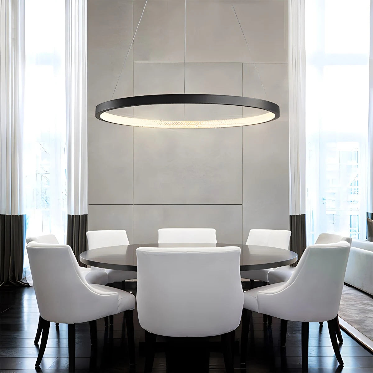 Antizer Nordic Simple Ring Ceiling Chandelier