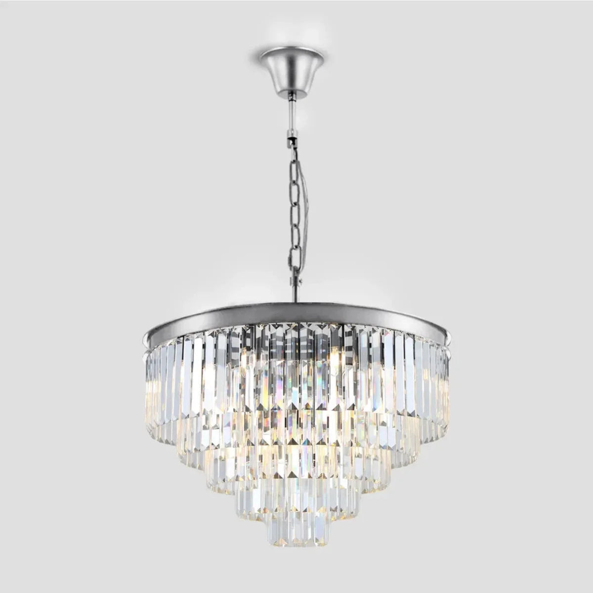 Antizer Odeon Crystal Multi-Layer Round Chandelier