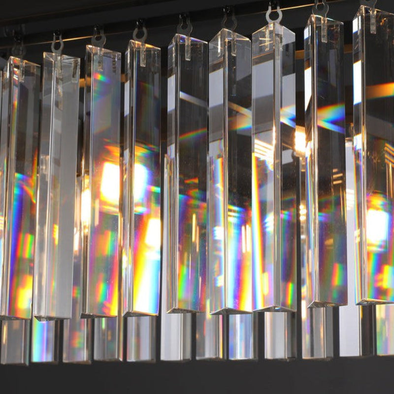 Antizer Odeon Crystal Rectangular Chandelier