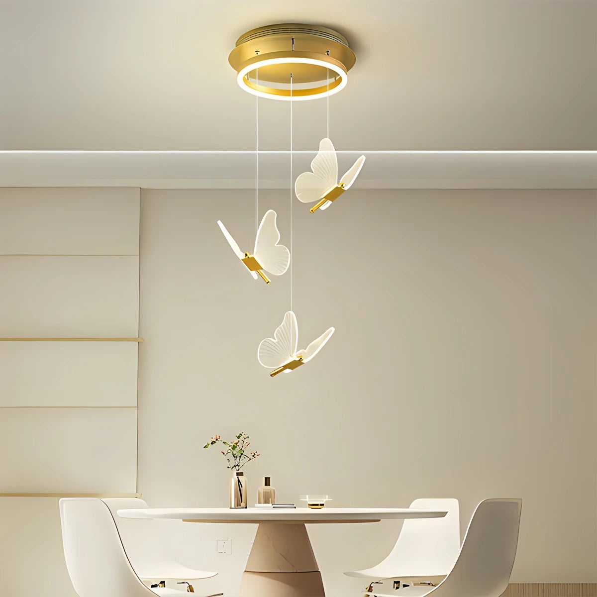 Antizer Olivia Butterfly Ceiling Pendant Light for Modern Interiors