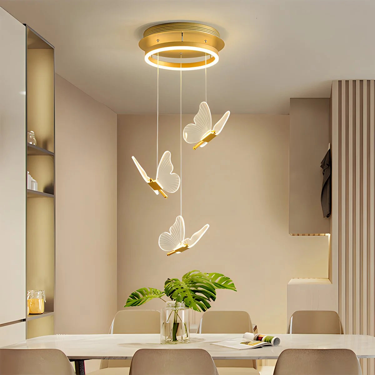 Antizer Olivia Butterfly Ceiling Pendant Light for Modern Interiors
