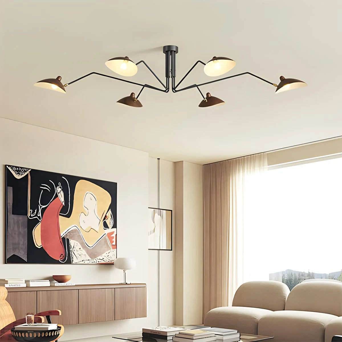 Optional Multi-Arm Chandelier & Sconces