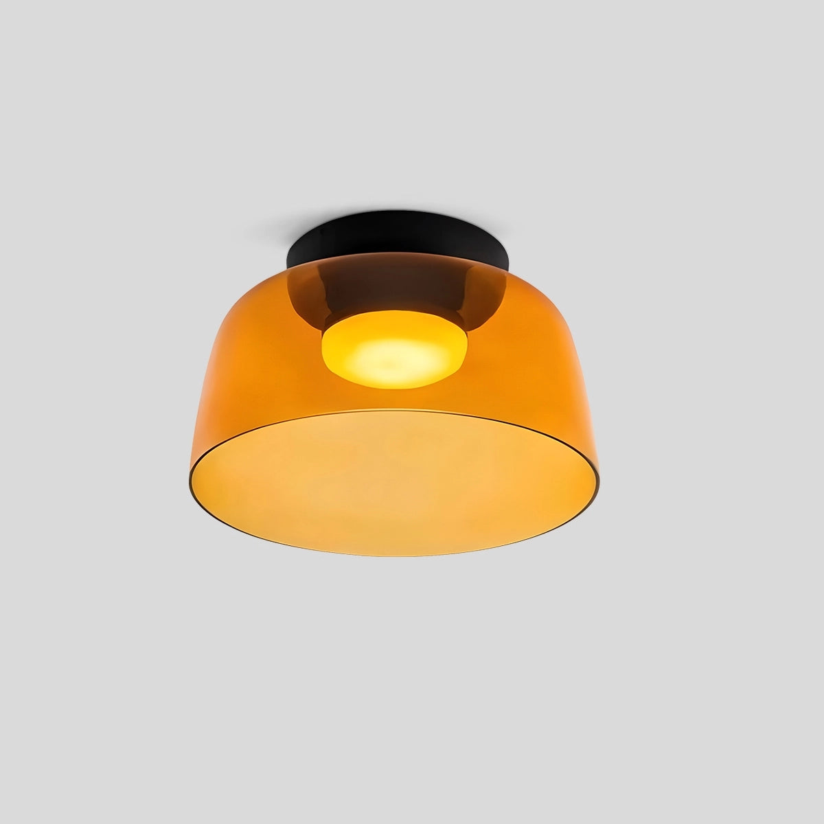 Antizer Colored Glass Ceiling Light for Bedroom