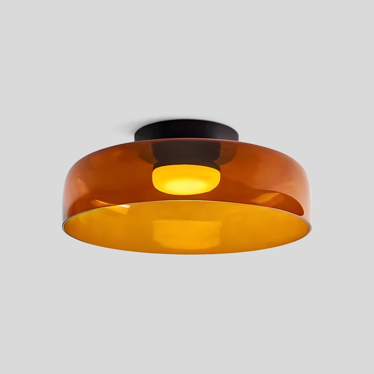 Antizer Colored Glass Ceiling Light for Bedroom