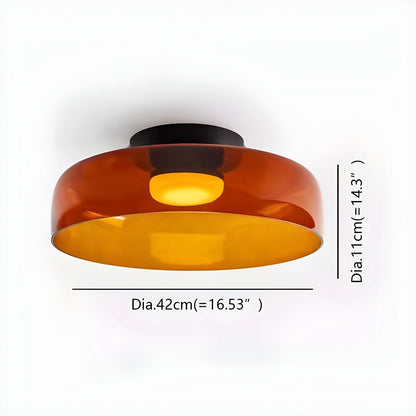 Antizer Modern Simple Glass Ceiling Light