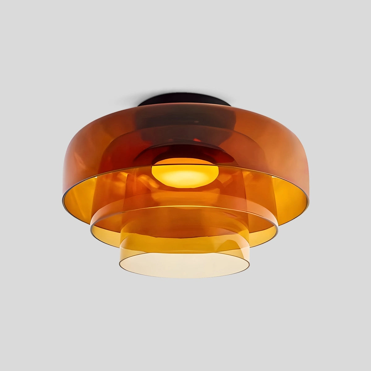 Antizer Colored Glass Ceiling Light for Bedroom