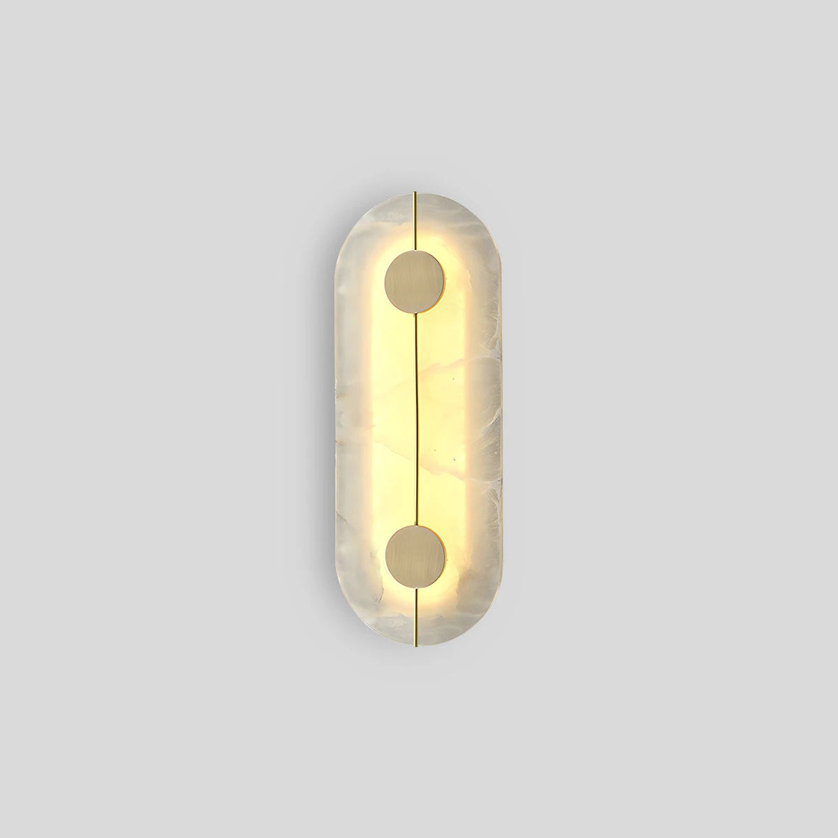 Antizer Light Luxury All Copper Spanish Alabaster Wall Light