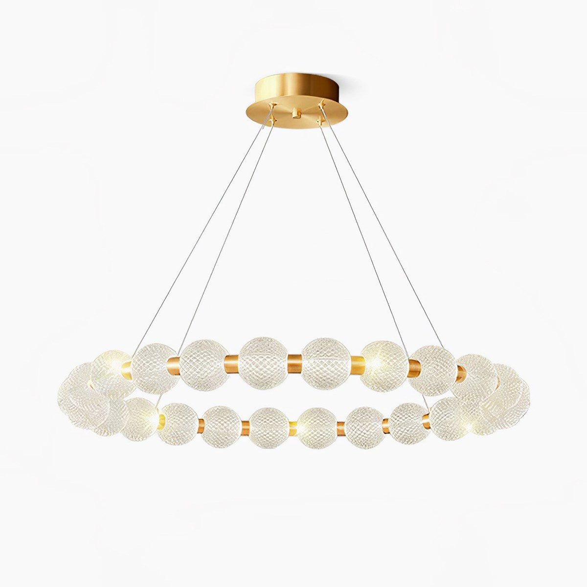 Ring Pearl Chandelier