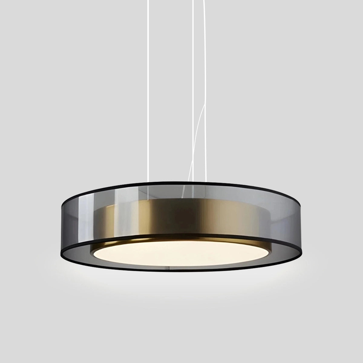 Antizer Simple Round LED Copper Pendant Light Ceiling Lamp