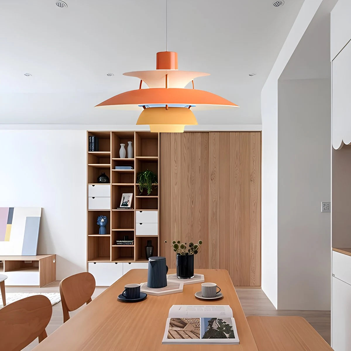 Antizer Modern Nordic Style Multi-layer Hanging Pendant Light