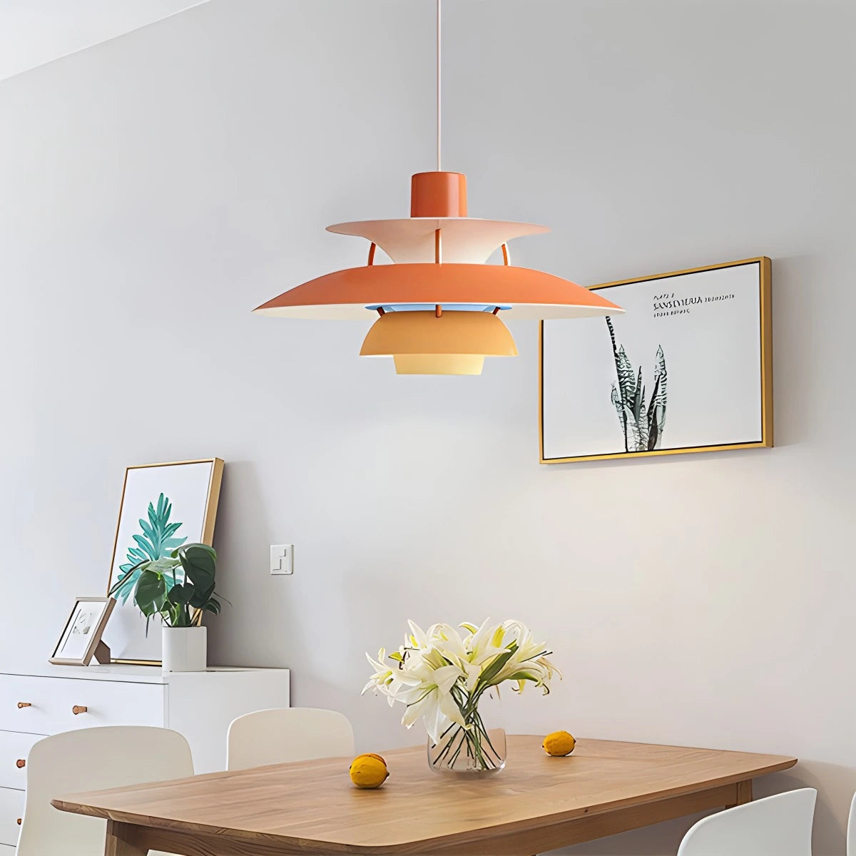 Antizer Modern Nordic Style Multi-layer Hanging Pendant Light