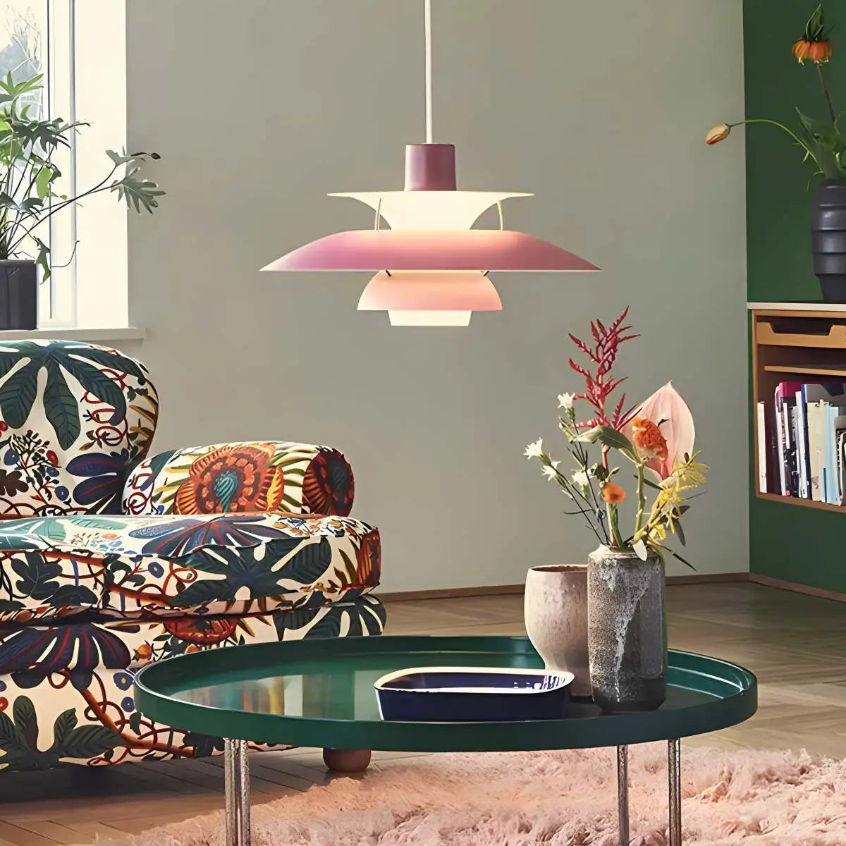 Antizer Modern Nordic Style Multi-layer Hanging Pendant Light