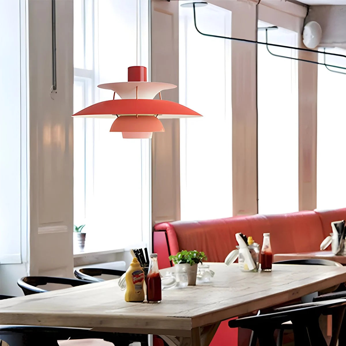 Antizer Modern Nordic Style Multi-layer Hanging Pendant Light