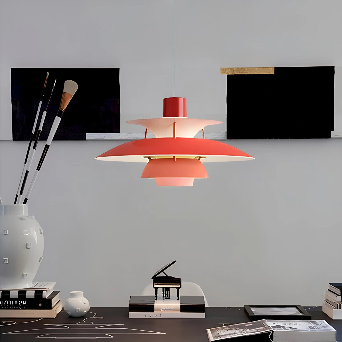 Antizer Modern Nordic Style Multi-layer Hanging Pendant Light