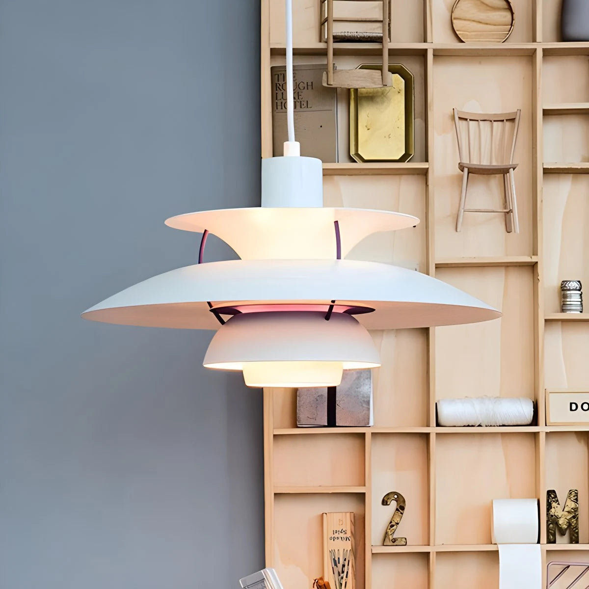 Antizer Modern Nordic Style Multi-layer Hanging Pendant Light