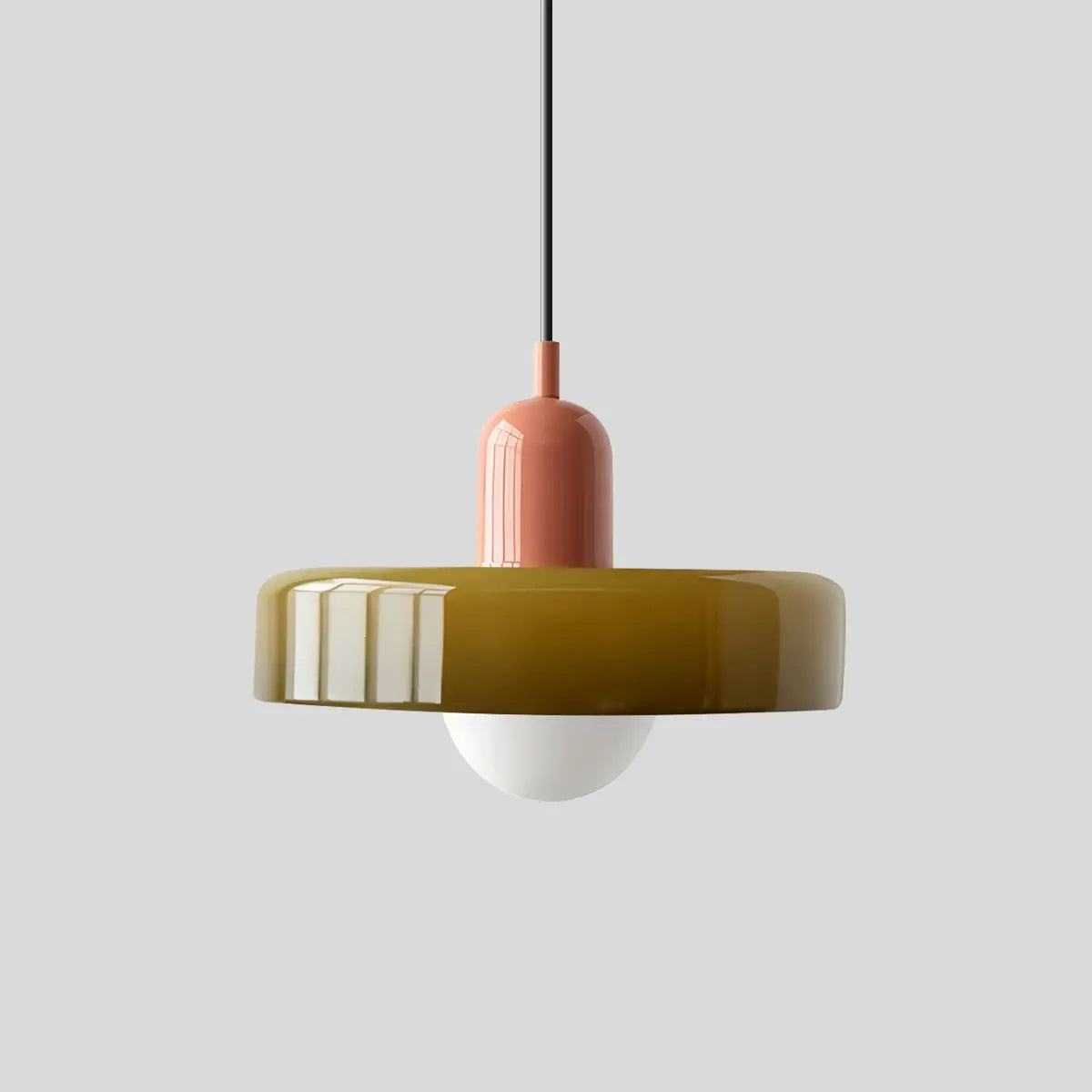 Antizer Modern Bauhaus Glass Pendant Light