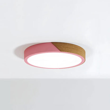 Antizer Minimalist Wood Ceiling Light for Bedroom