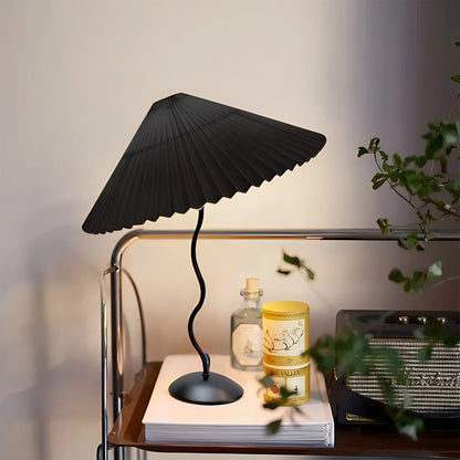 Antizer Pleated Squiggle Floor & Table Lamp