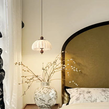 Antizer Fabric Pumpkin Ceiling Lamp for Hallways