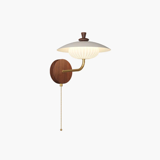Antizer Cream Adjustable UFO Wall Lamp for Bedside