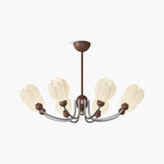 Antizer French Retro Flower Chandelier for Living Room