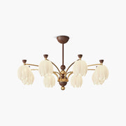Antizer French Retro Cream Flower Bud Chandelier