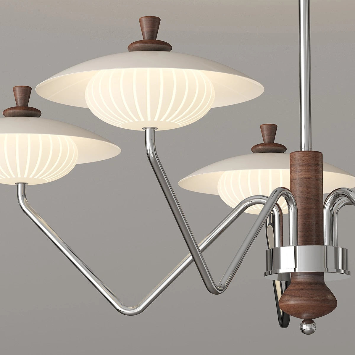 Antizer French Retro Wrought Iron Flower Chandelier