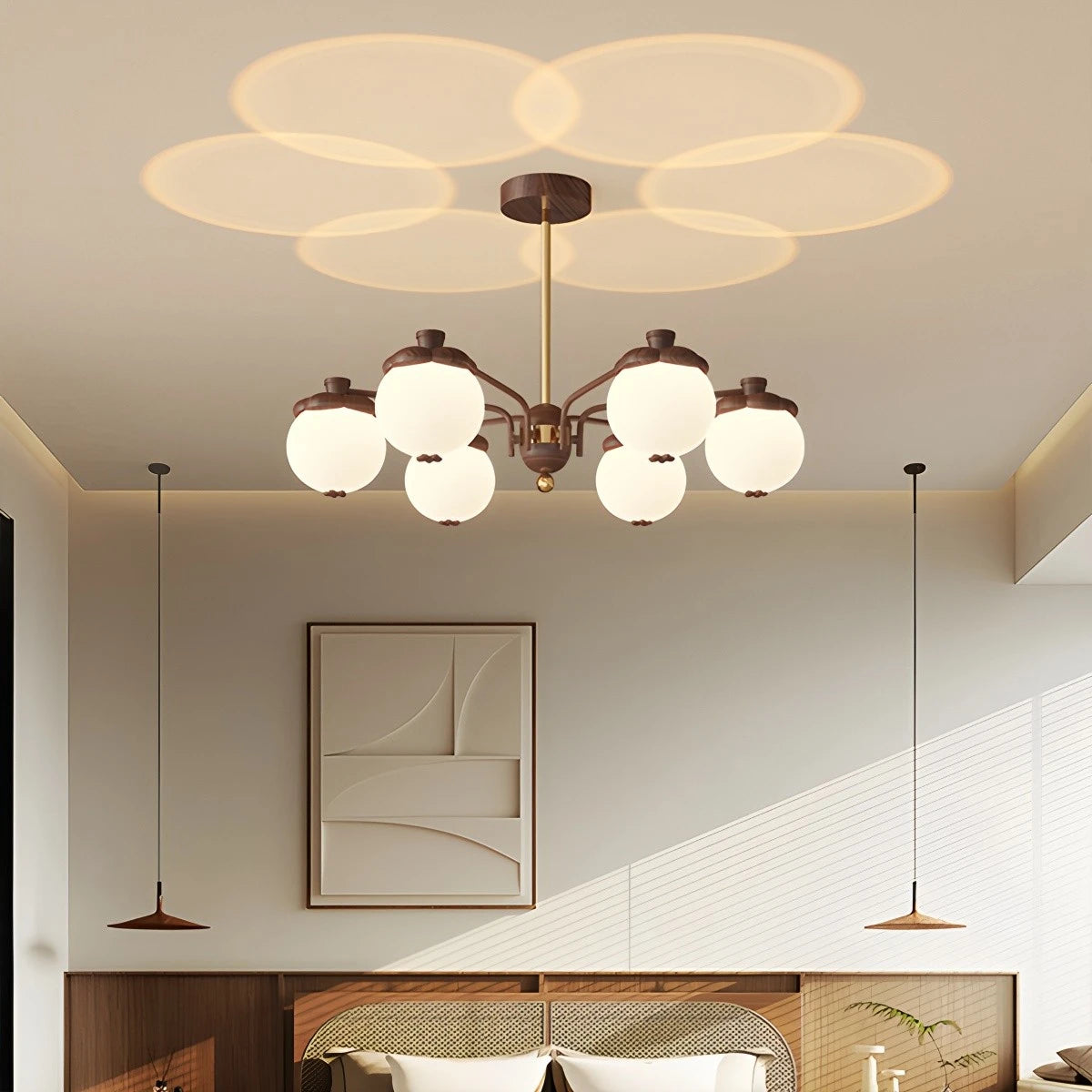Antizer French Farmhouse Chandelier for Living Room