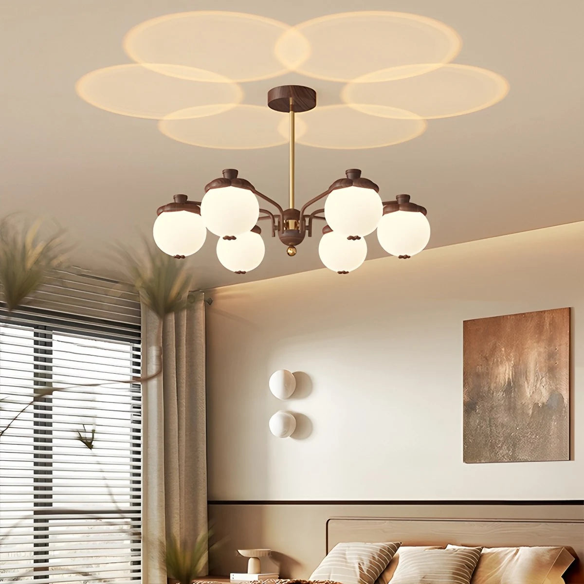 Antizer French Farmhouse Chandelier for Living Room