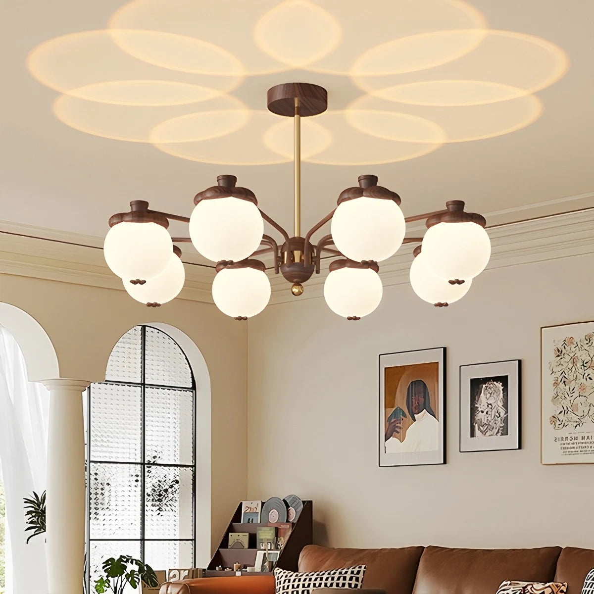 Antizer French Farmhouse Chandelier for Living Room