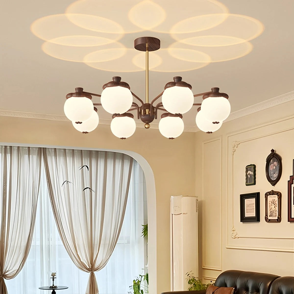Antizer French Farmhouse Chandelier for Living Room