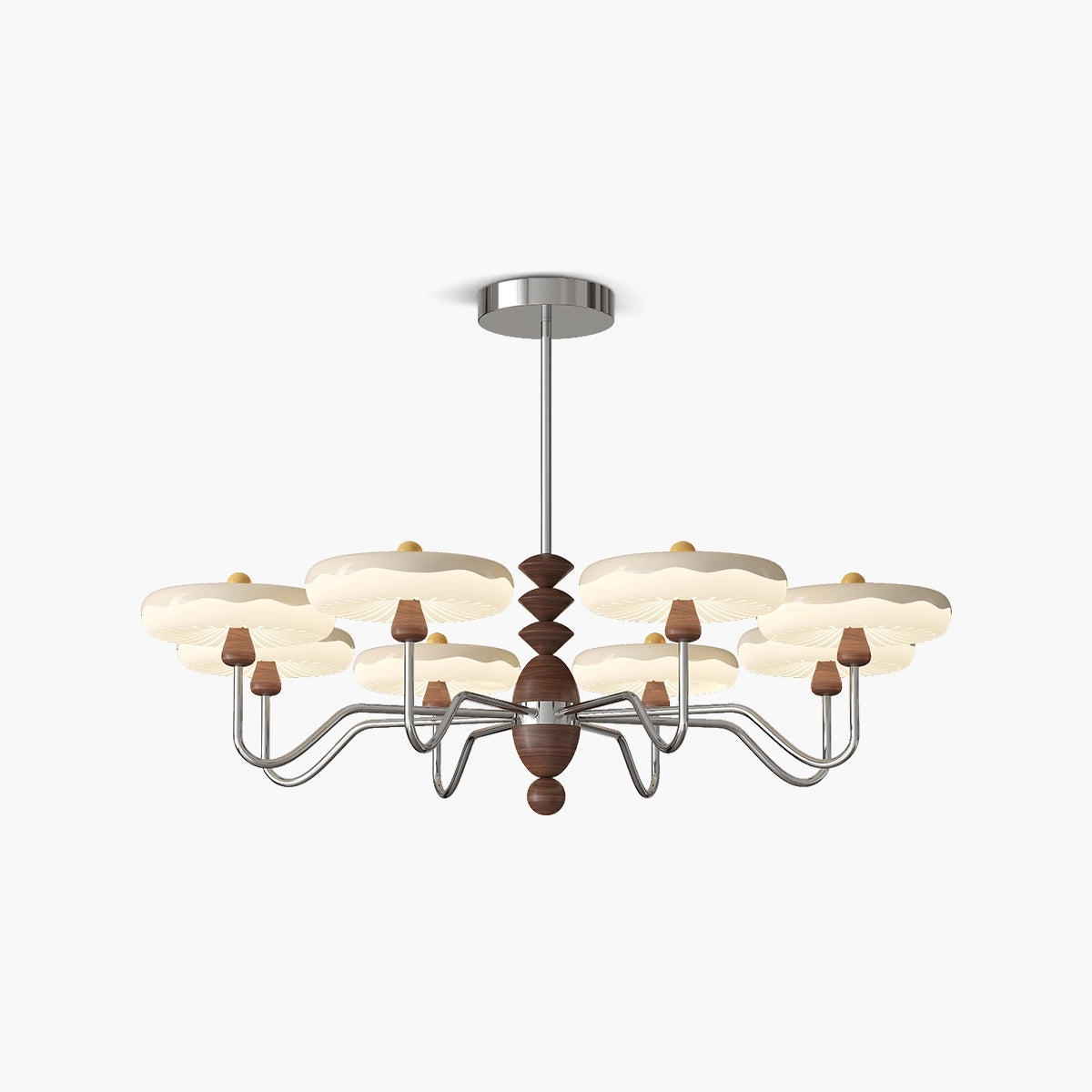 Antizer French Cream Style UFO Chandelier for Living Room