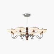 Antizer French Cream Style UFO Chandelier for Living Room