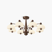 Antizer Vintage Farmhouse Chandelier for Dining Room