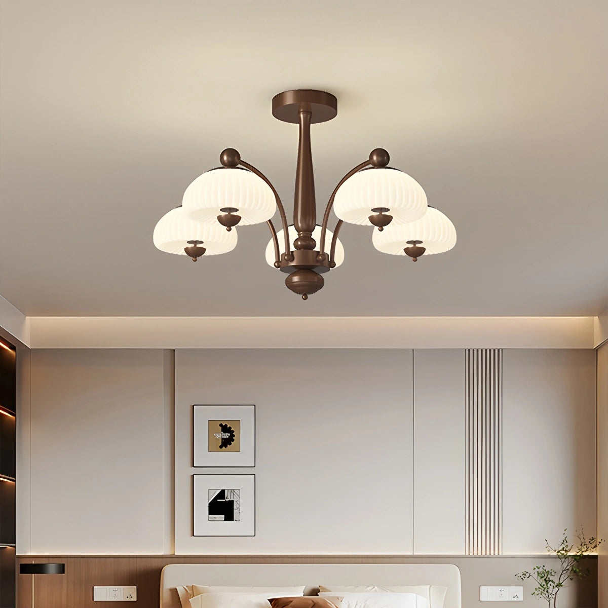 Antizer Vintage Farmhouse Chandelier for Dining Room