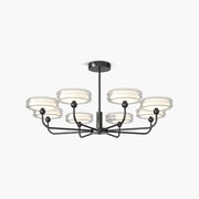 Antizer Medieval Black Bauhaus Chandelier for Dining Room
