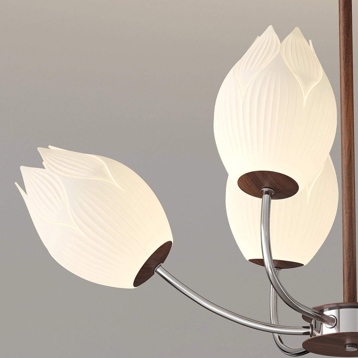 Antizer Medieval Style Flower Chandelier for Bedroom