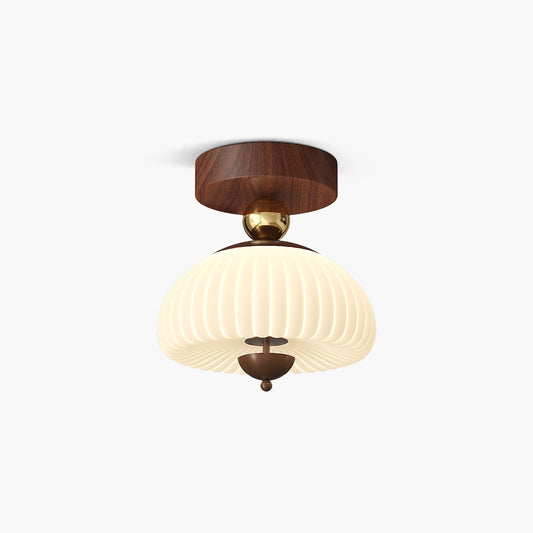Antizer Vintage Cream Mini Ceiling Light for Hallway