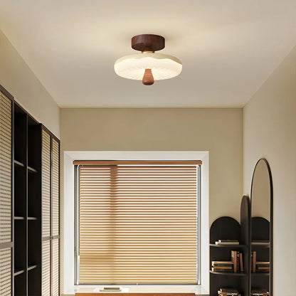 Antizer Vintage Cream Mini Ceiling Light for Hallway