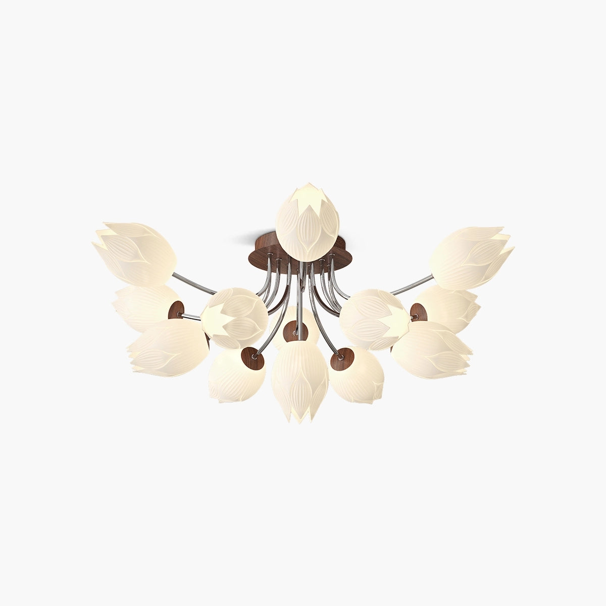 Antizer Medieval Flower Ceiling Lamp for Living Room