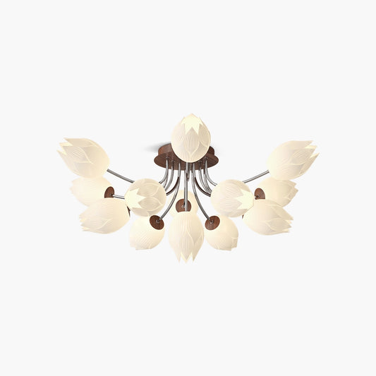Antizer Medieval Flower Ceiling Lamp for Living Room