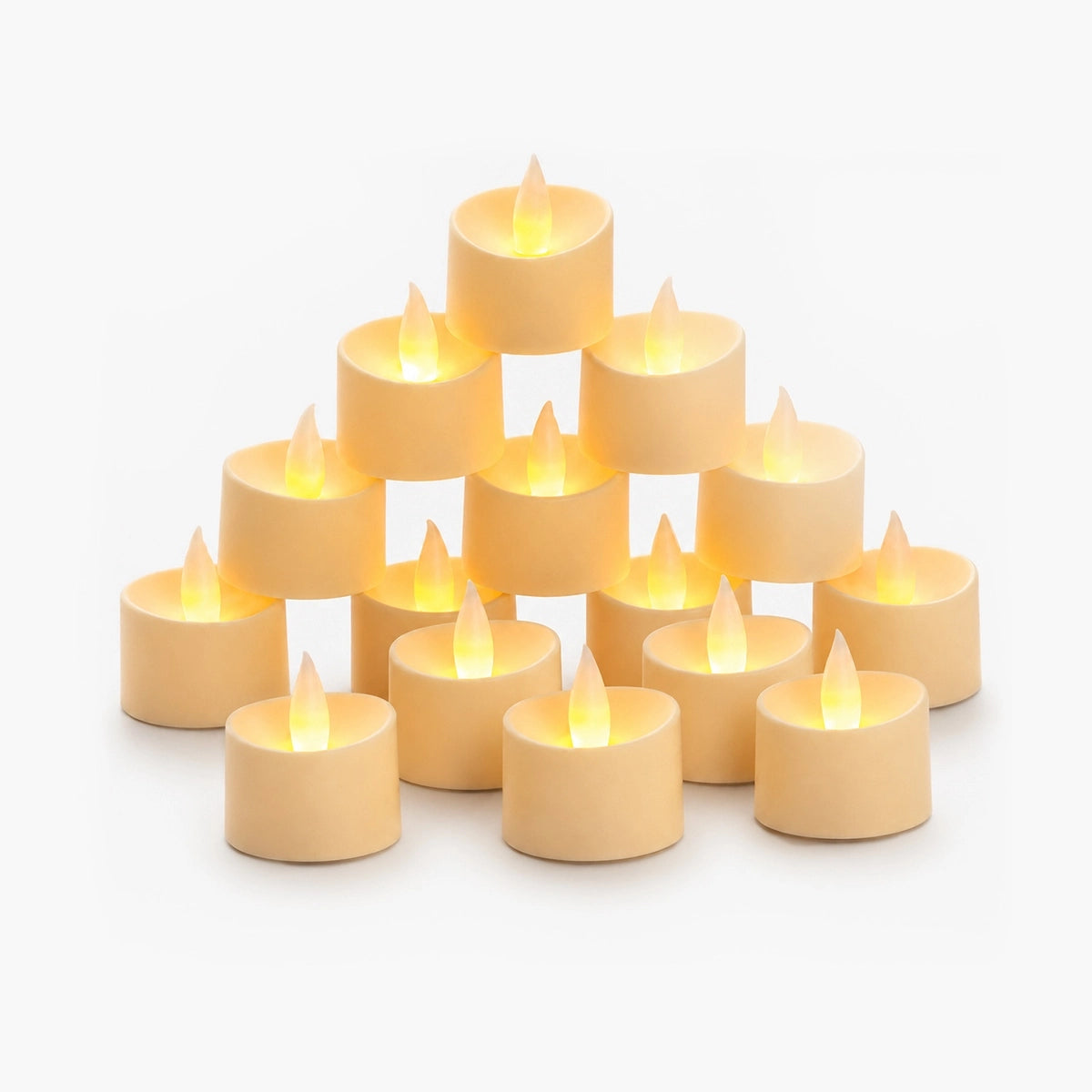 Antizer Realistic Flameless LED Tea Lights 100 Pack × 18